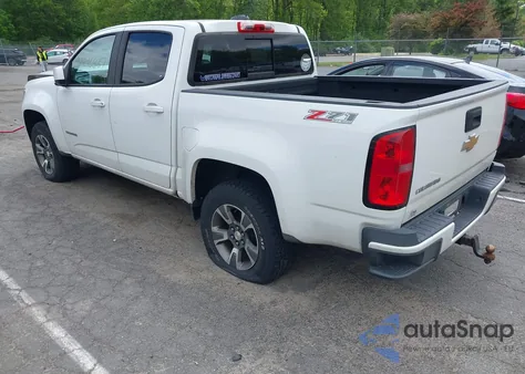 2016 Chevrolet Colorado Z71 from USA, damaged, VIN 1GCGTDE30G1357859